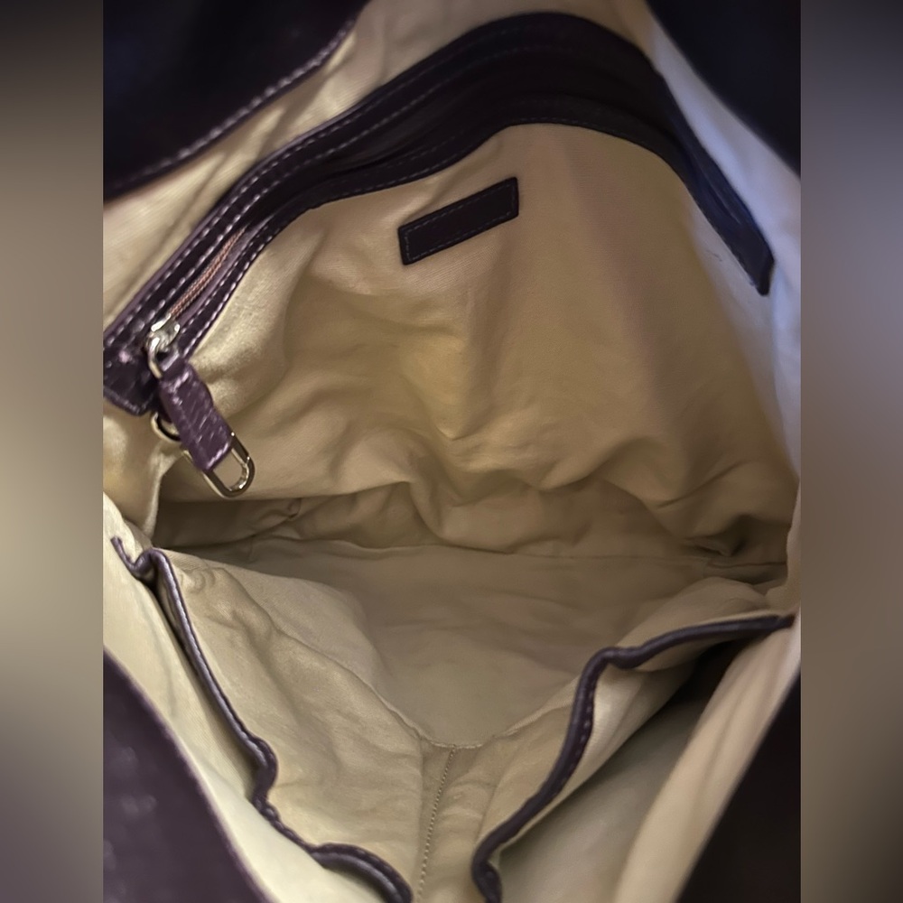 Cole Haan purple Leather Shoulder Bag - Picture 9 of 11